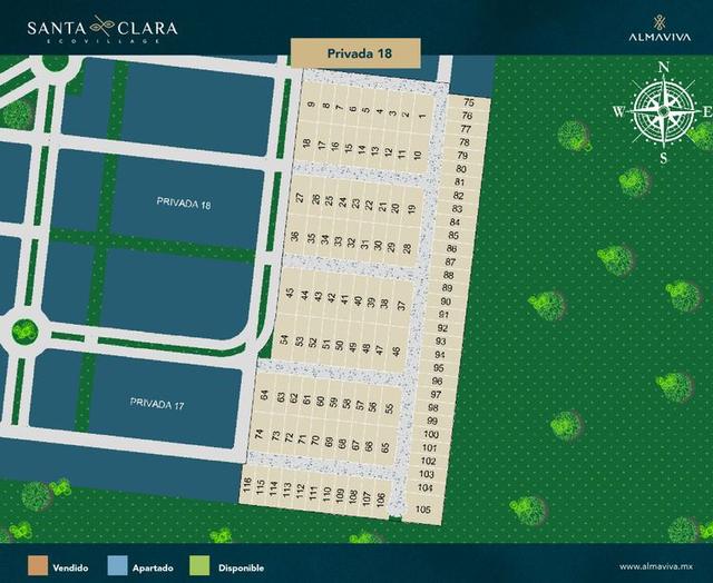 undefined a la venta en Santa Clara, Yucatán ALMAVIVA - Santa Clara Ecovillage Developers desarrollos inmobiliarios en Yucatán 