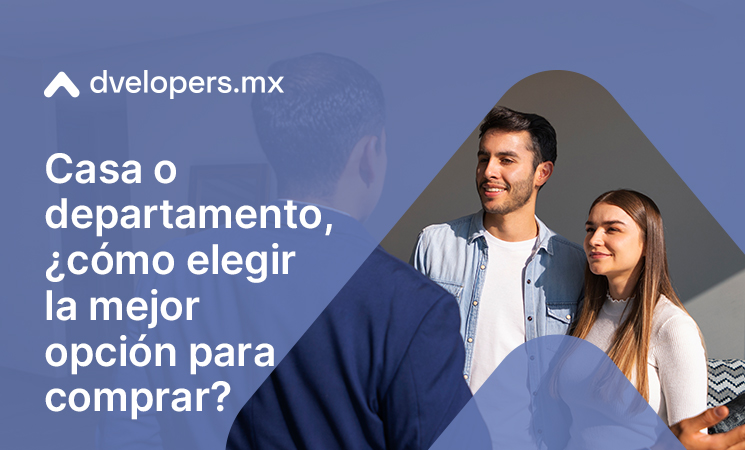 Pros y contras para elegir casa o departamento